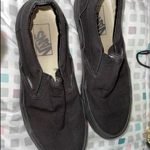Women’s black vans